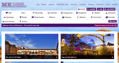 Desktop Screenshot of mkbussresor.se